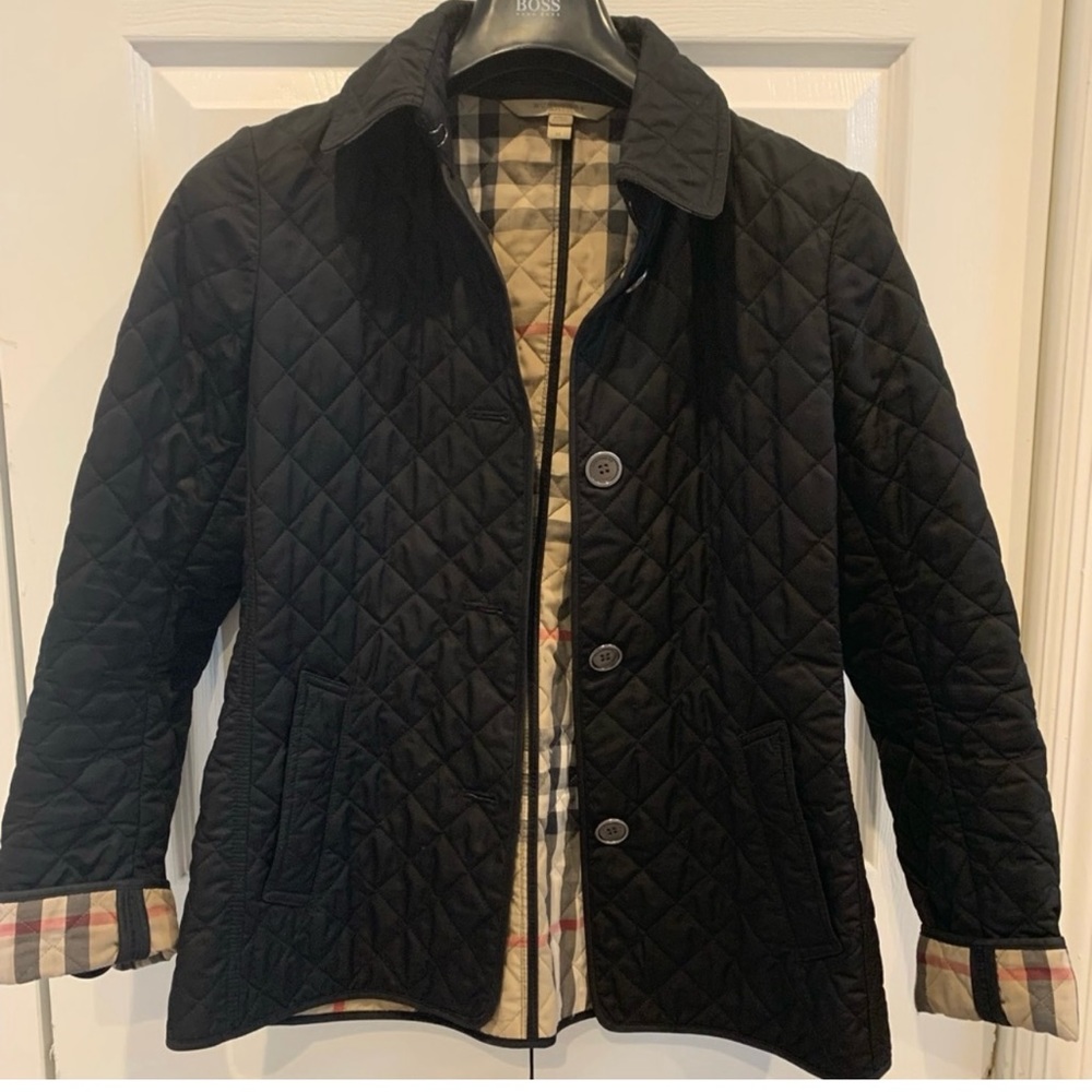 Burberry quilted jacket